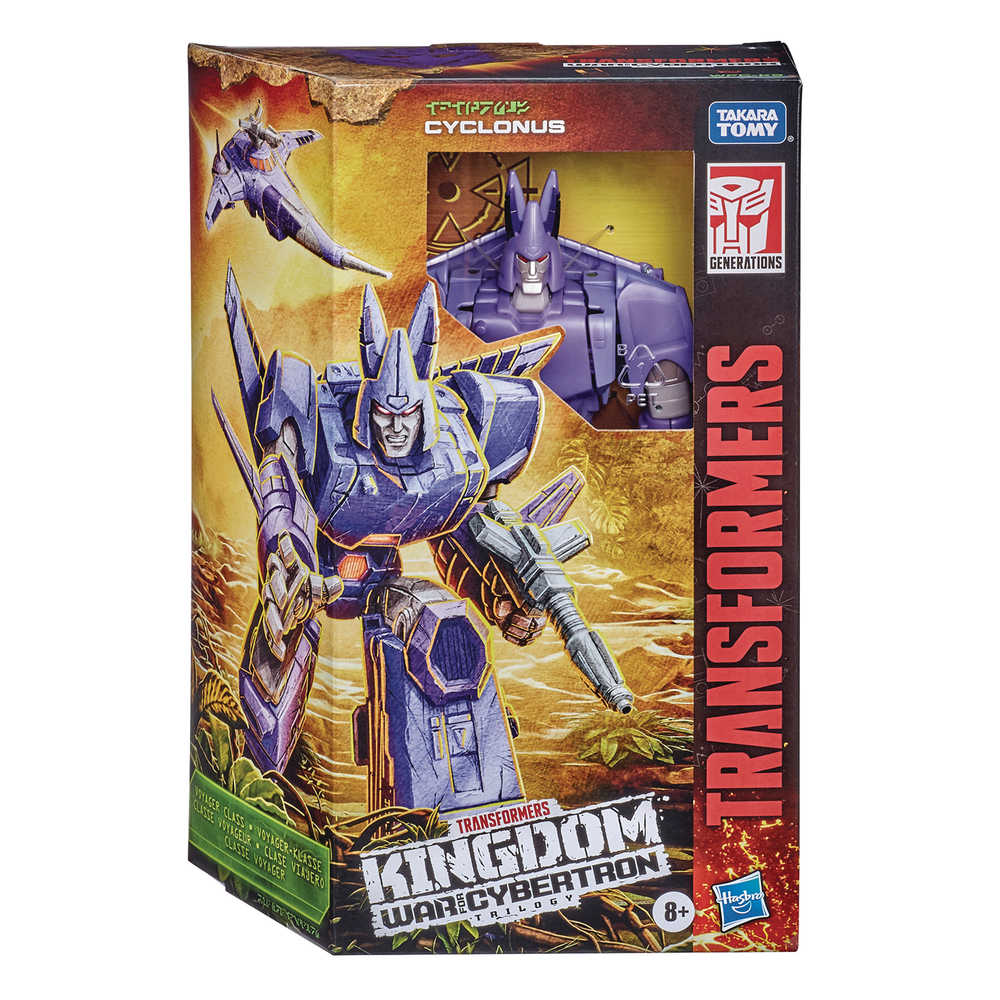 Transformers Gen Wfck Cyclonus Voyager Action Figure Case  