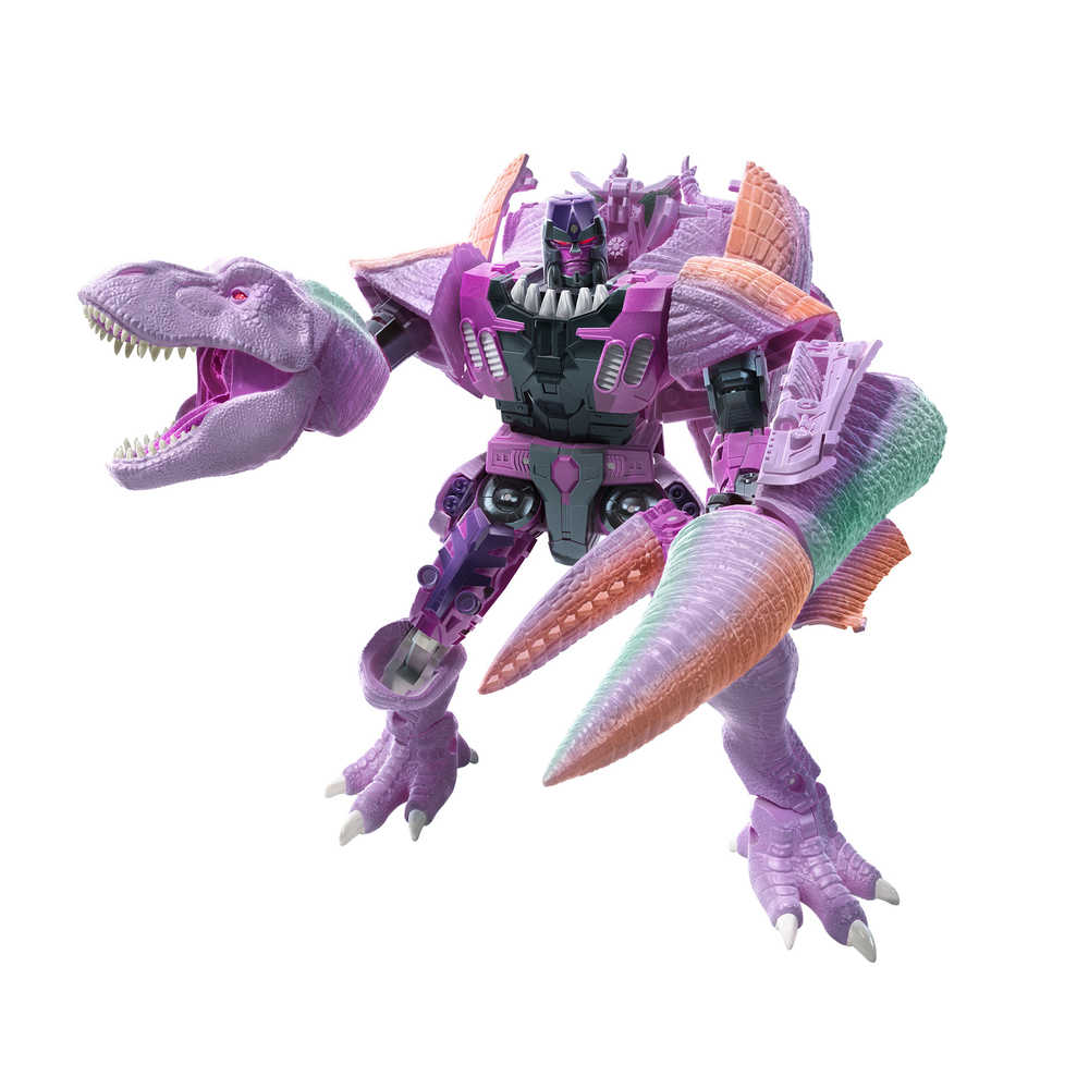 Transformers Gen Wfck Trex Megatron Leader Action Figure Case  