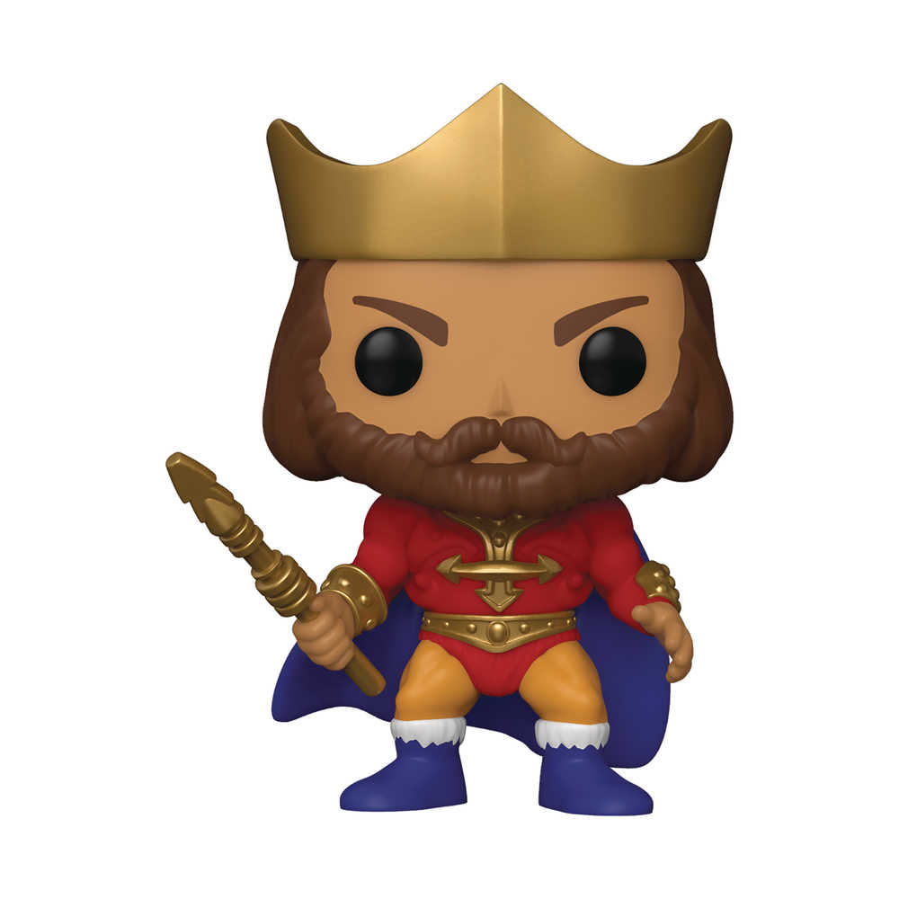 Pop Masters of the Universe King Randor Vinyl Figure 
