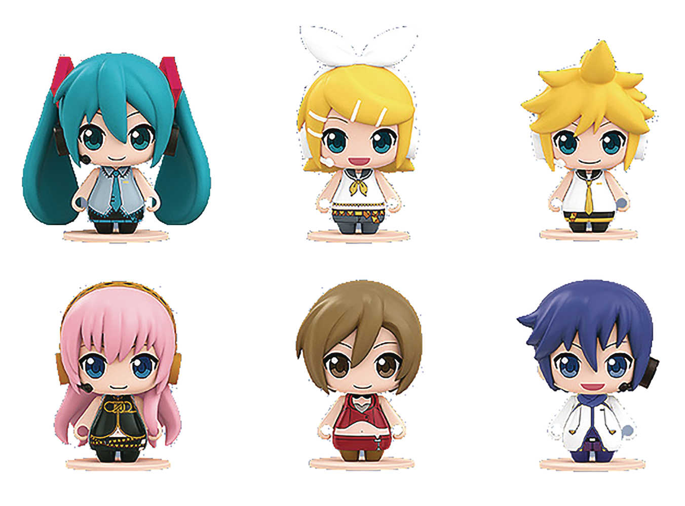 Hatsune Miku Pocket Maquette 01 Mini Figure 6 Pc Ds 