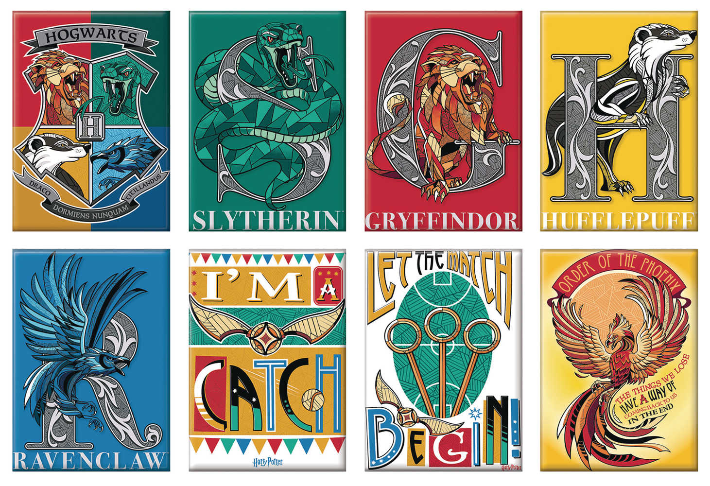 Harry Potter 48 Pc Magnet Assortment 