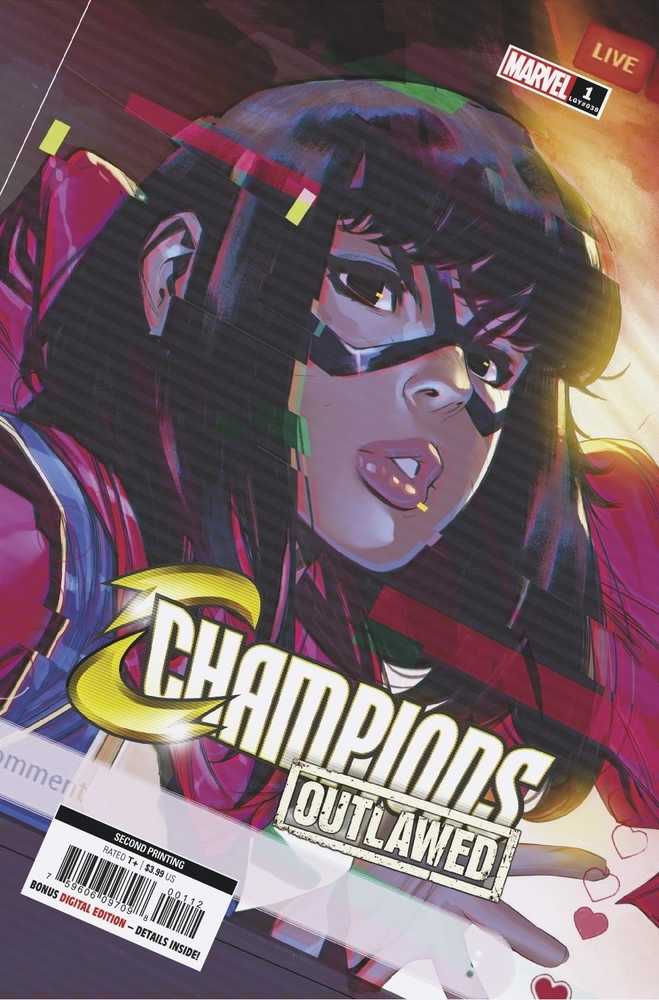Champions #1 2 Nd Printing Variant