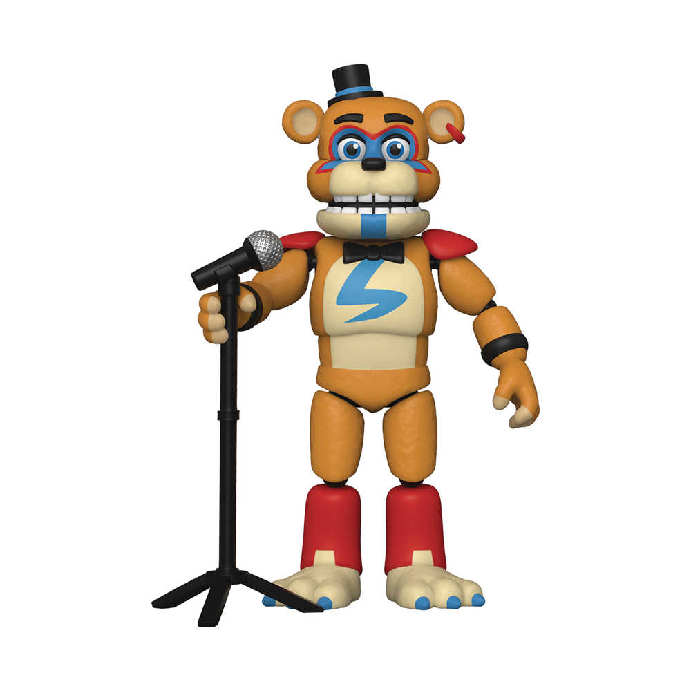 Fnaf Pizza Plex Glamrock Freddy Action Figure 