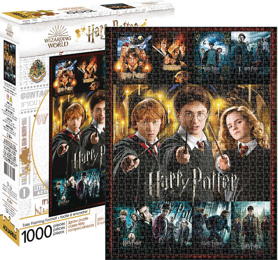 Aquarius Harry Potter Movie Posters 1000 Pc Puzzle 