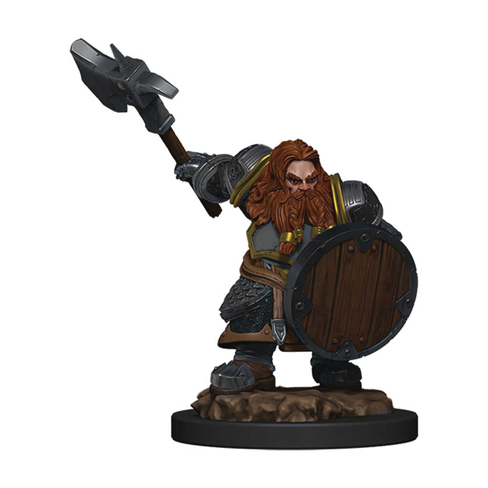 Dungeons & Dragons  Icons Realms Premium Figure Dwarf Fighter Male 