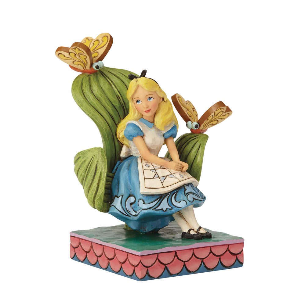 Disney Alice In Wonderland Alice & Butterflies 5.5 In Figure