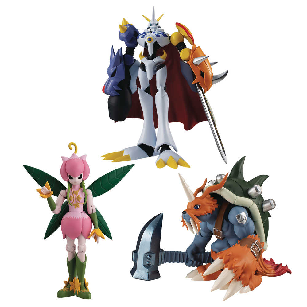 Shodo Digimon Adventure Shokugan 3 6 Pc Mini Figure Assortment  (