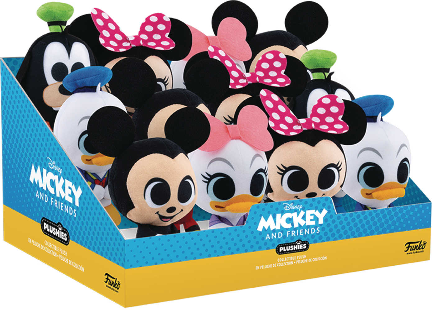 Mickey Mouse S1 4 In 12 Pc Plush Disp  