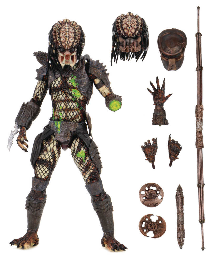 Predator 2 Ultimate Battle Damaged City Hunter 7 In Action Figure 