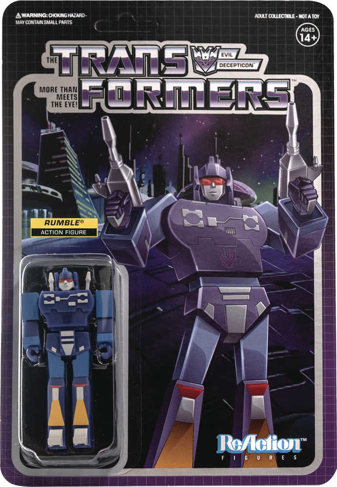 Transformers Rumble Reaction Figure  