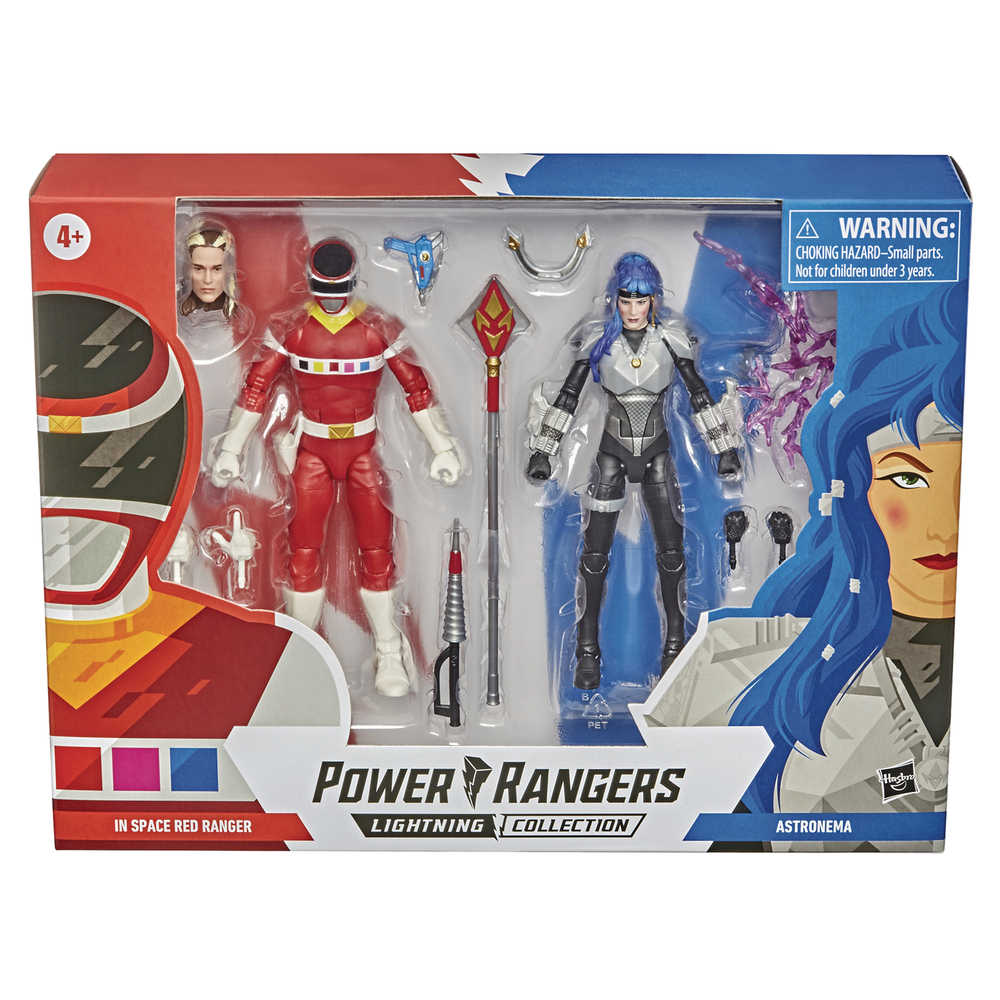 Power Rangers Lightning Space Red/Astronema Action Figure Bpk Case 