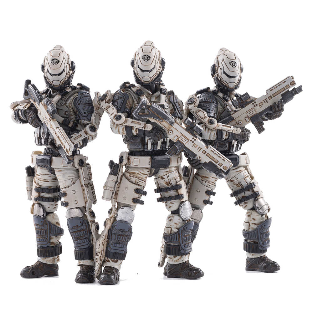 Joy Toy Free Truism 20 St Legion Wht Viper Squad 1/18 Figure 3 Pk