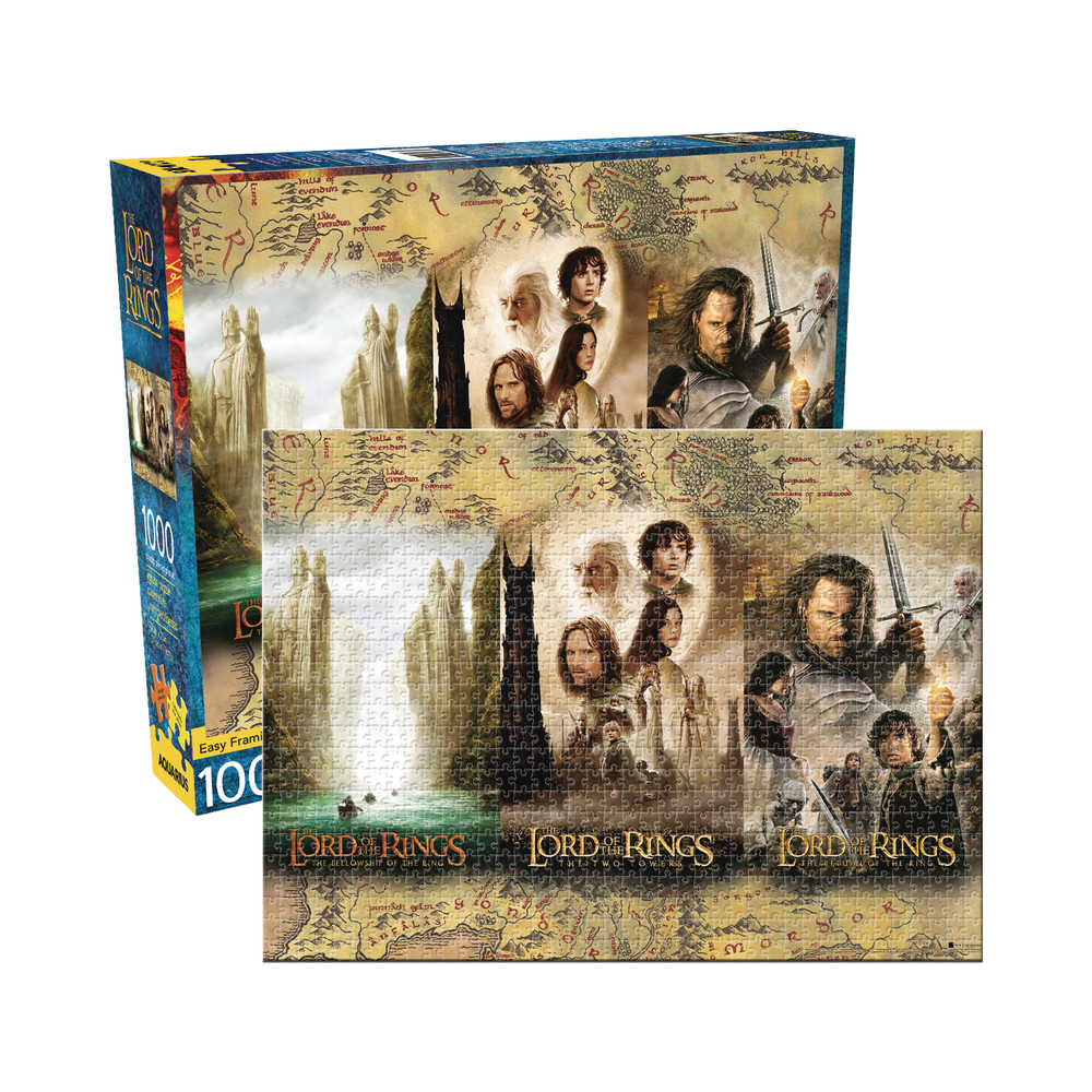 Lord Of The Rings Trilogy 1000 Pc Puzzle 