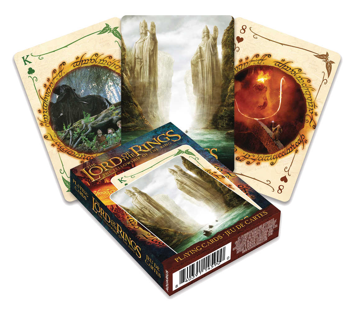 Lord of the Rings Fellowship Of The Ring Playing Cards 