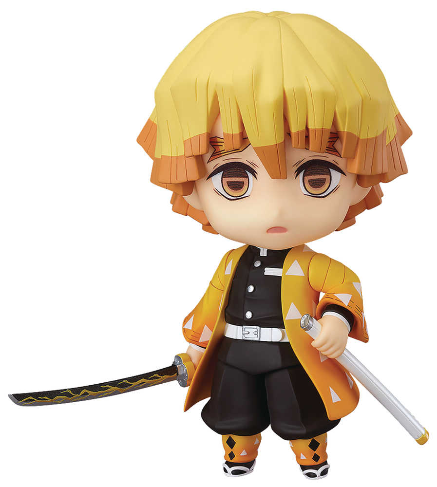 Demon Slayer Kimetsu No Yaiba Zenitsu Agatsuma Nendoroid Action Figure