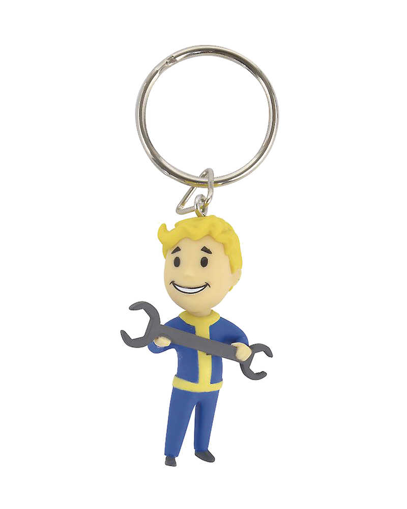 Fallout 76 Vault Boy Repair 3 D Keyring  