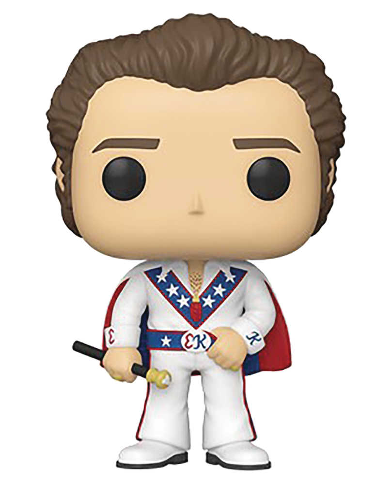 Pop Icons Evel Knievel W/Cape W/Chase Vinyl Figure 