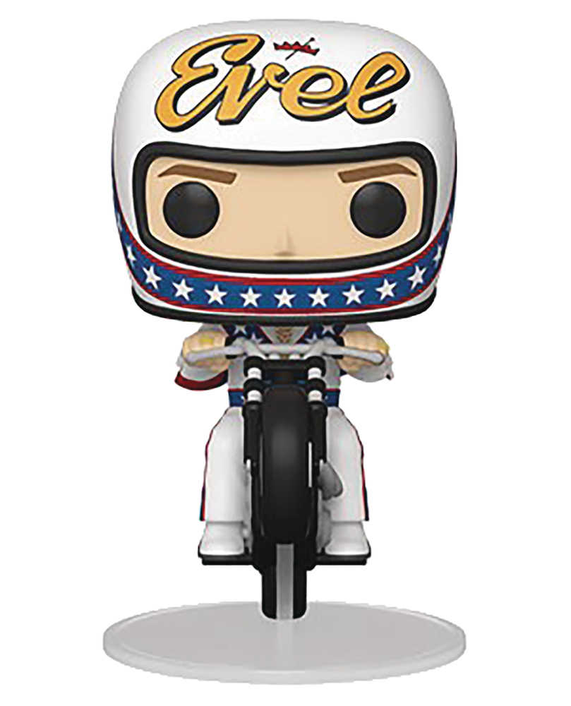 Pop Rides Evel Knievel On Motorcycle Vinyl Figure 