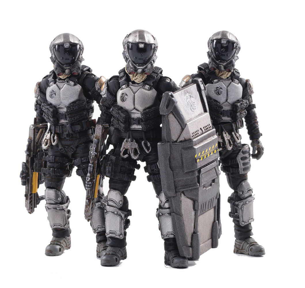 Joy Toy Starhawk 7 Th Army Blackhawk Fleet 1/18 Figure 3 Pk (N