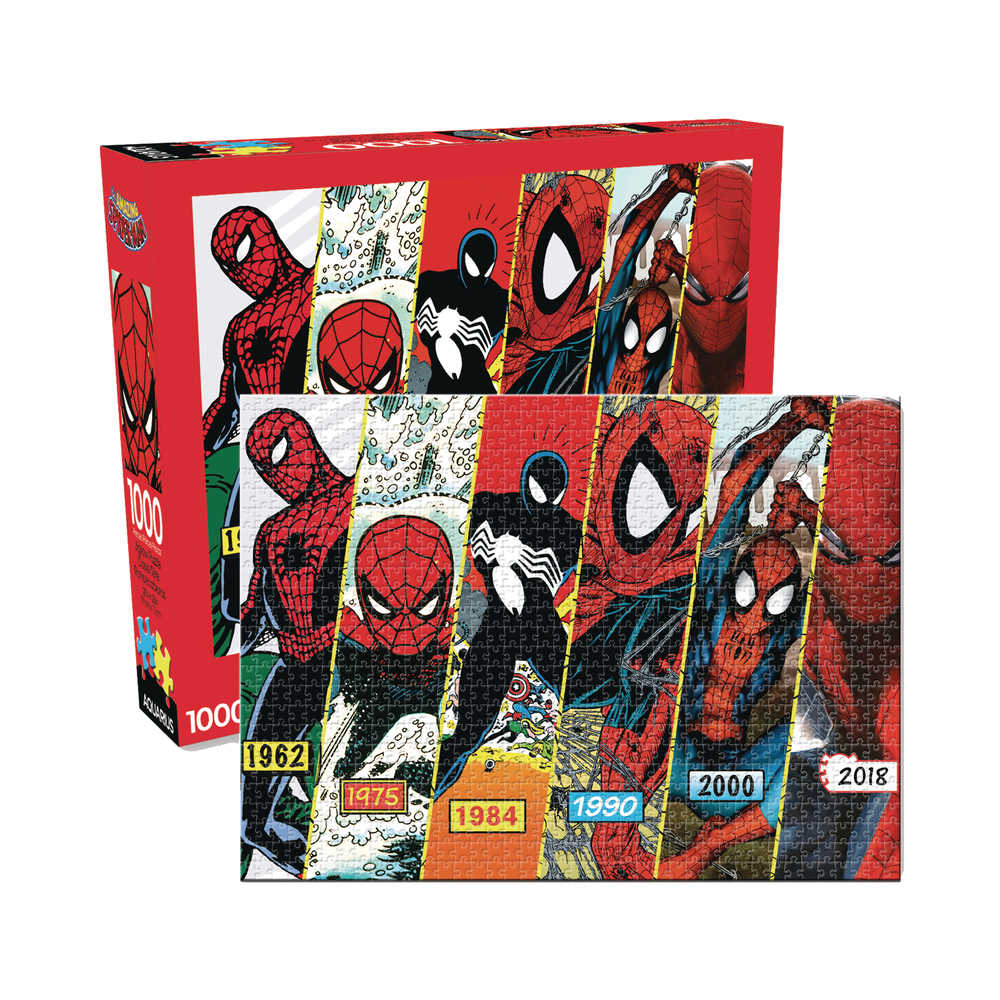 Aquarius Spider-Man Timeline 1000 Pc Puzzle 