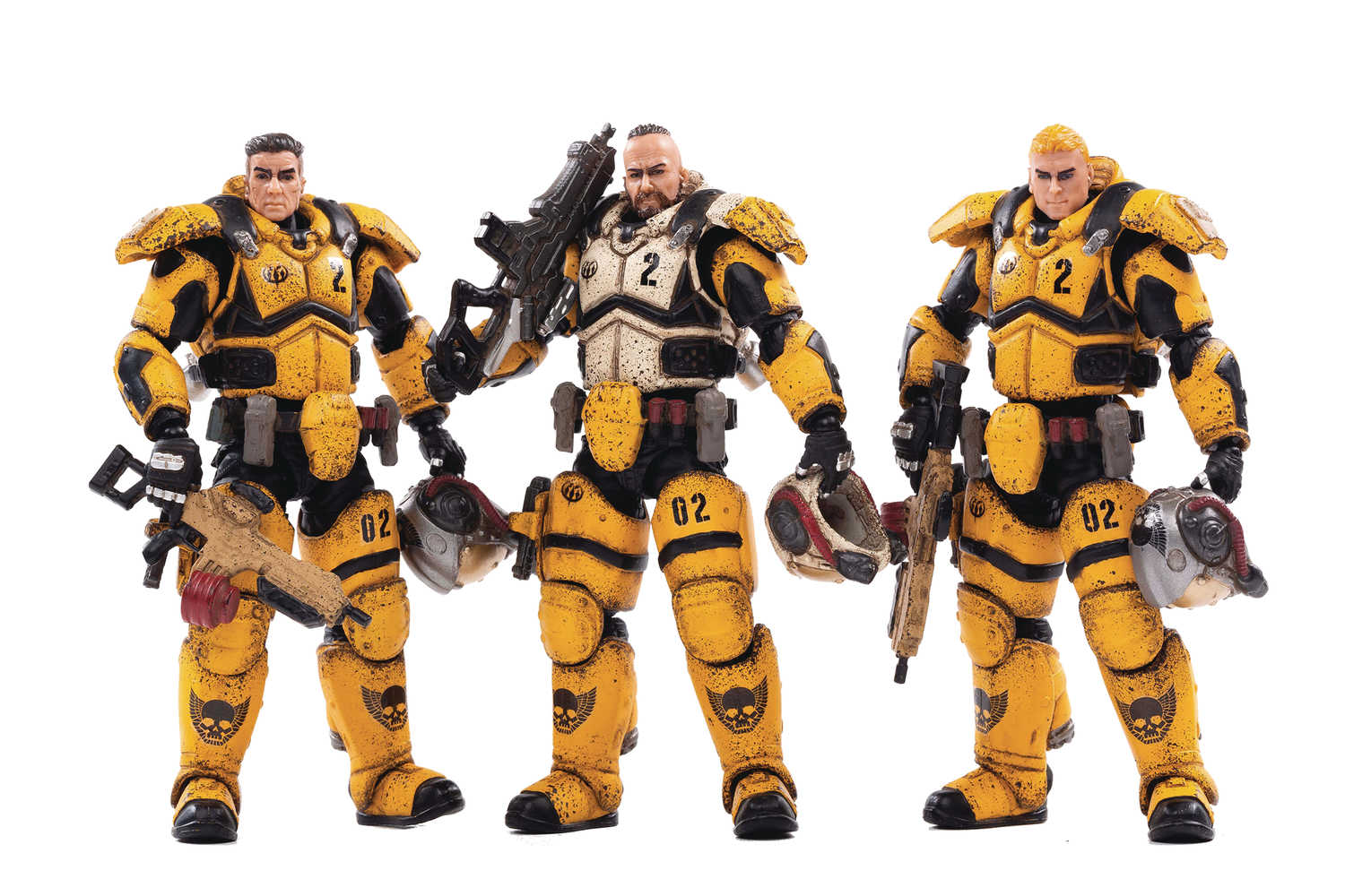 Joy Toy Star Hawk 02 St Interstellar Trooper 1/18 Figure 3 Pk (Ne