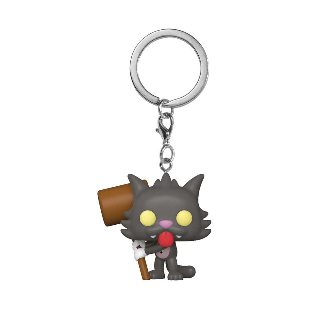 Pocket Pop Simpsons Scratchy Keychain 