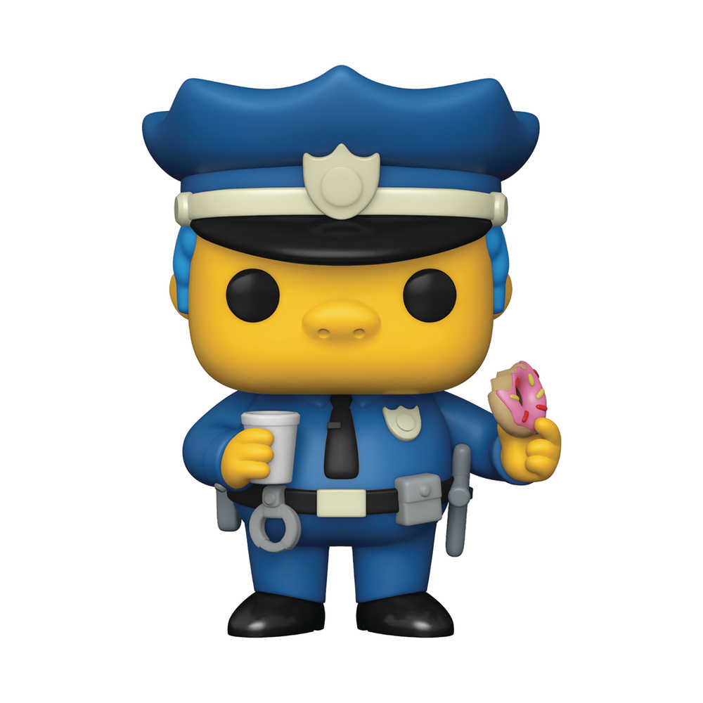 Pop Animation Simpsons Chief Wiggum Vinyl Figure 