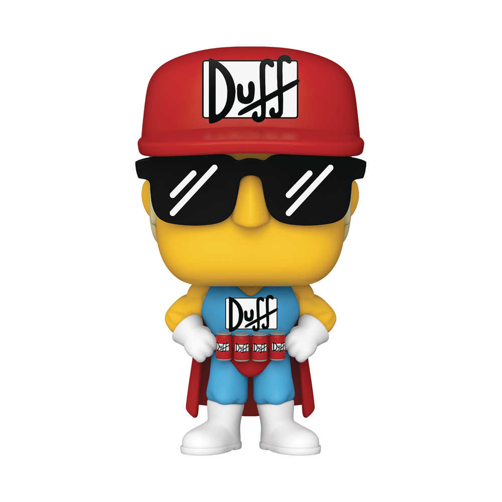 Pop Animation Simpsons Duffman Vinyl Figure 