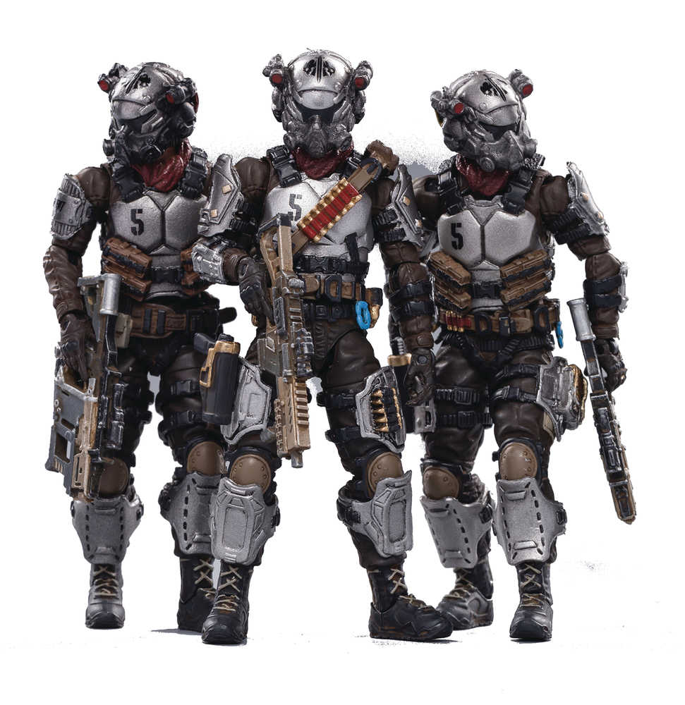 Joy Toy Skeleton Forces Hellsfifth Company 1/18 Figure 3 Pk