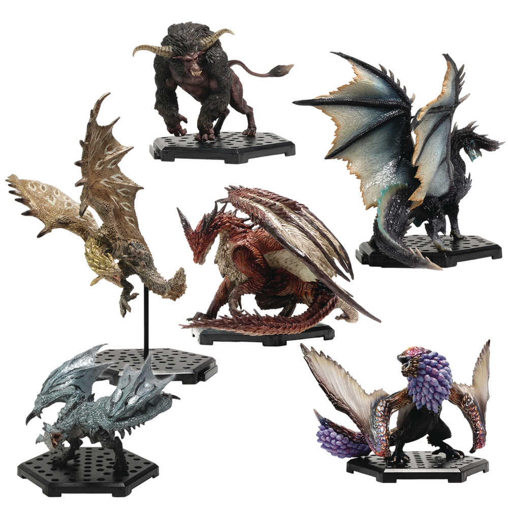 Monster Hunter Collectable Figure Builder Standard Model 6 Pc Bmb Display Ver 18 