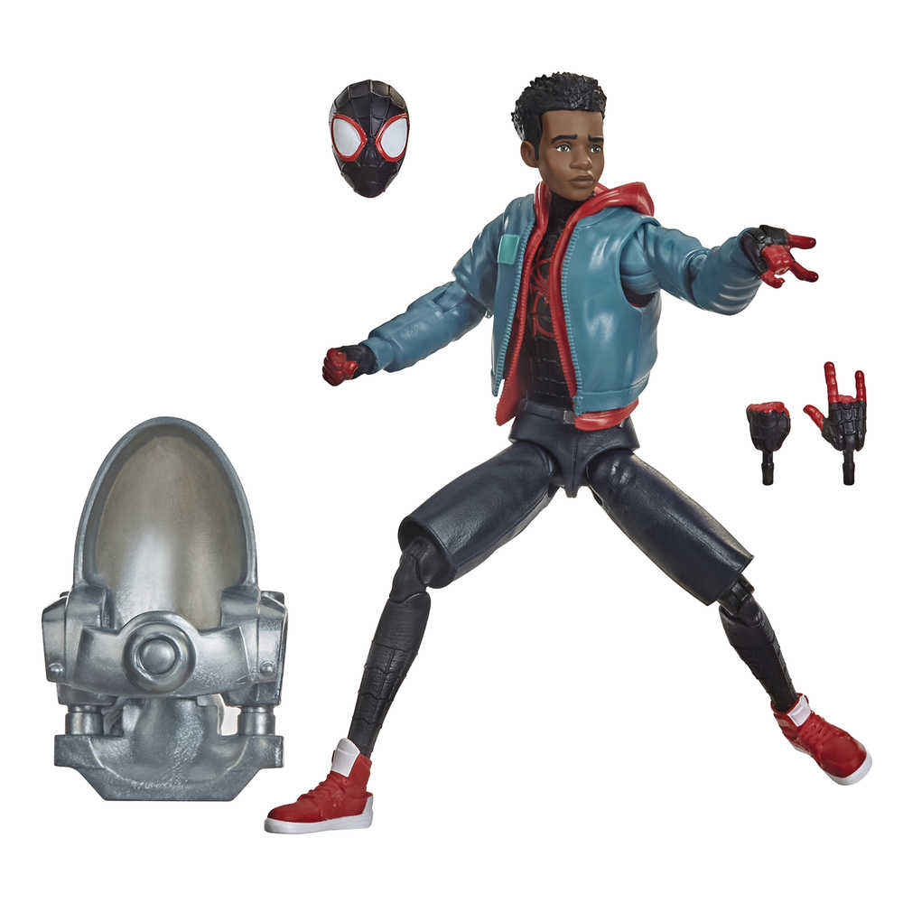 Spider-Man Legends 6 In Miles Morales Action Figure Case  