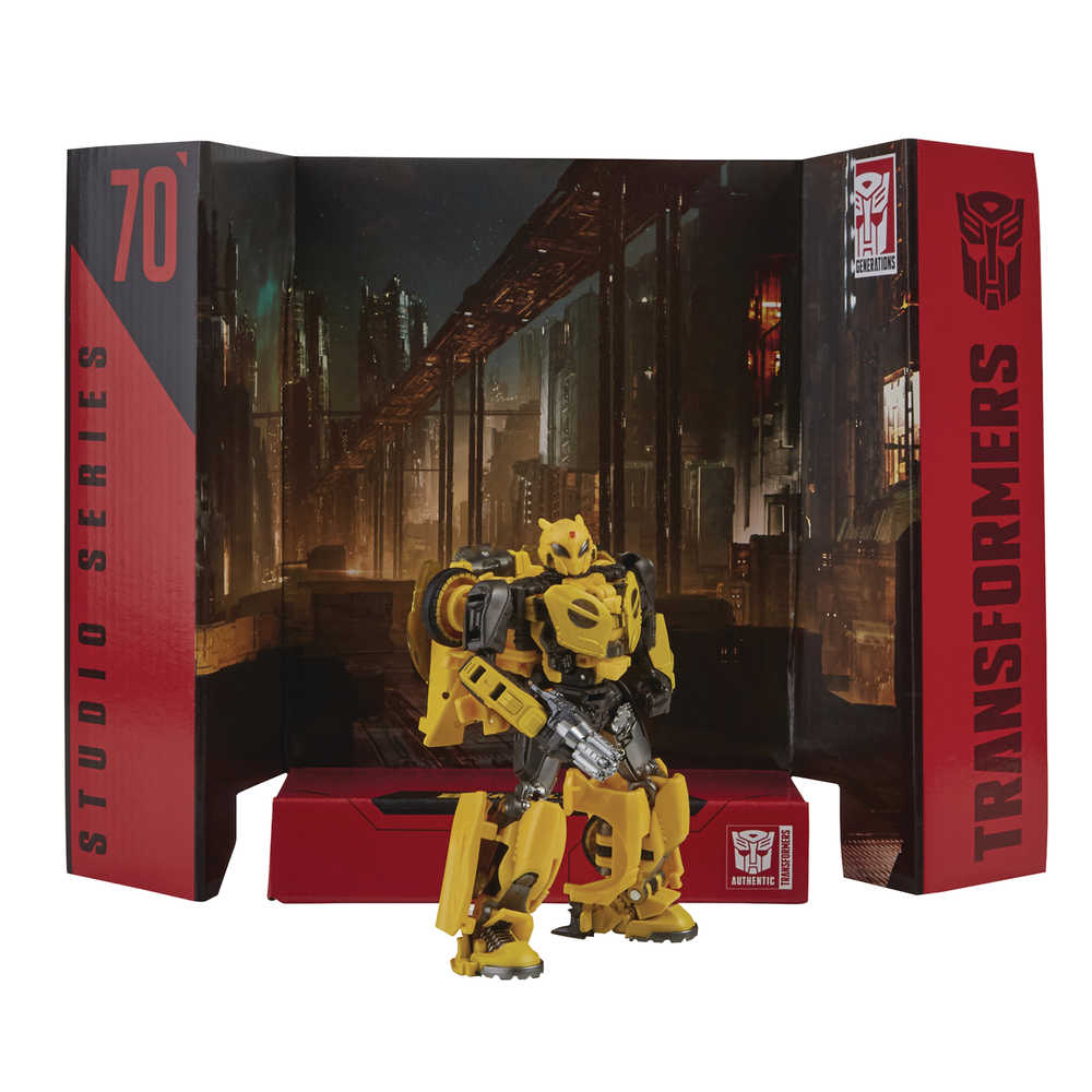 Transformers Gen Studio Ser Deluxe Tf6 Bumblebee Action Figure Case 