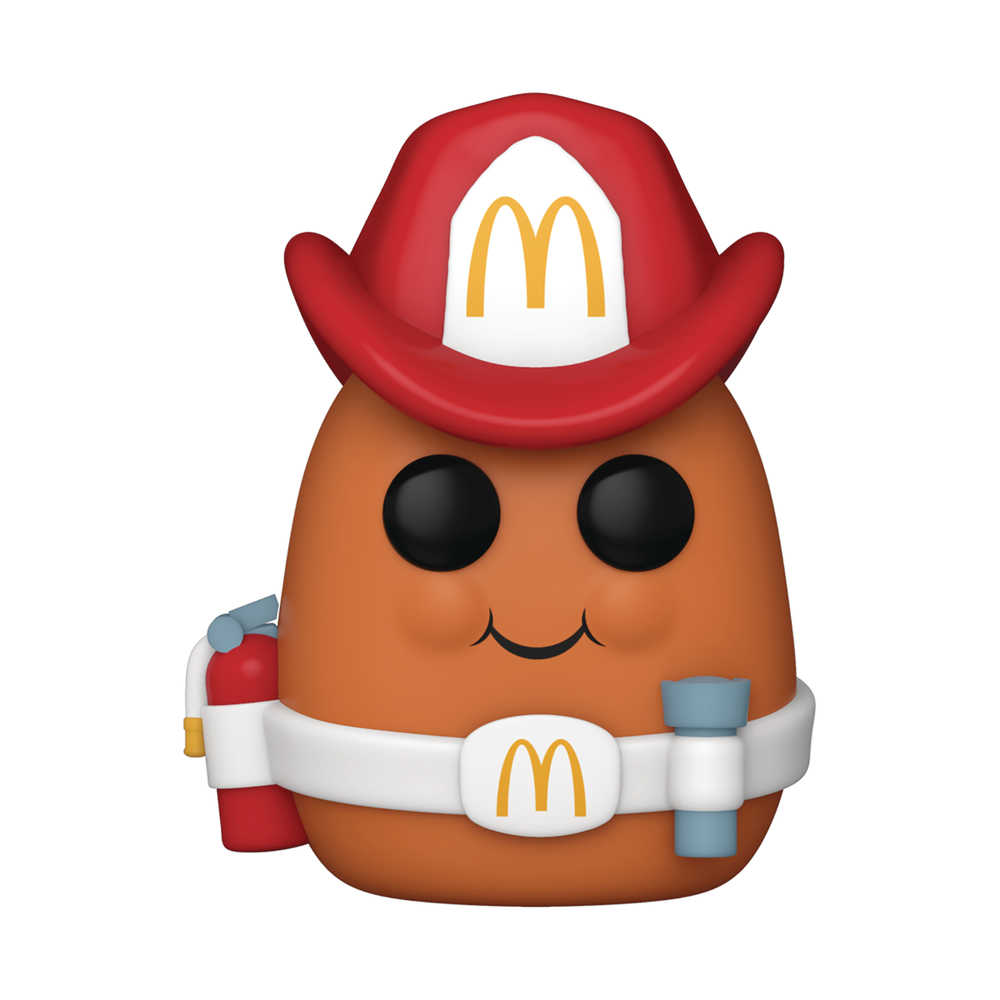 Pop Ad Icons Mcdonalds Fireman Nugget Vinyl Figure 