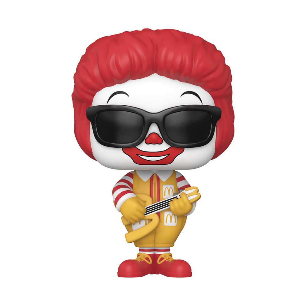 Pop Ad Icons Mcdonalds Rock Out Ronald Vinyl Figure 