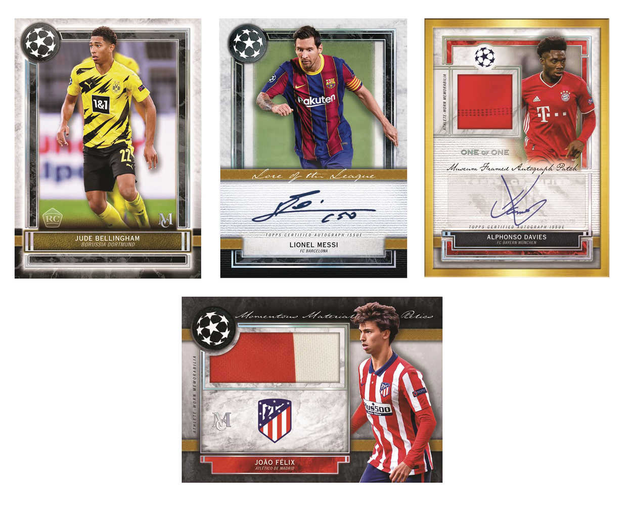 Topps 2021 Museum Collector's Uefa Champions League Trading Card Box  (