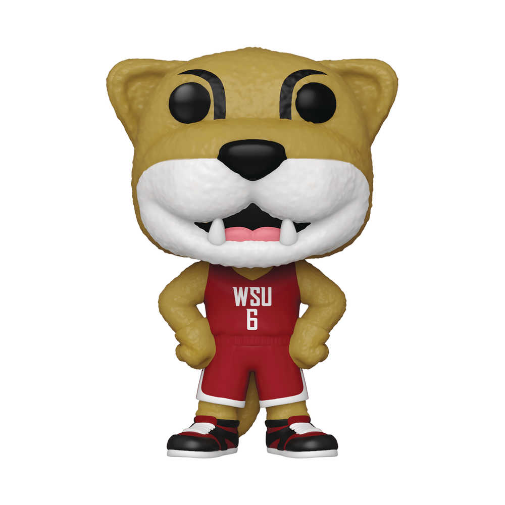 Pop Mascots Wsu Butch T Cougar Vinyl Figure 