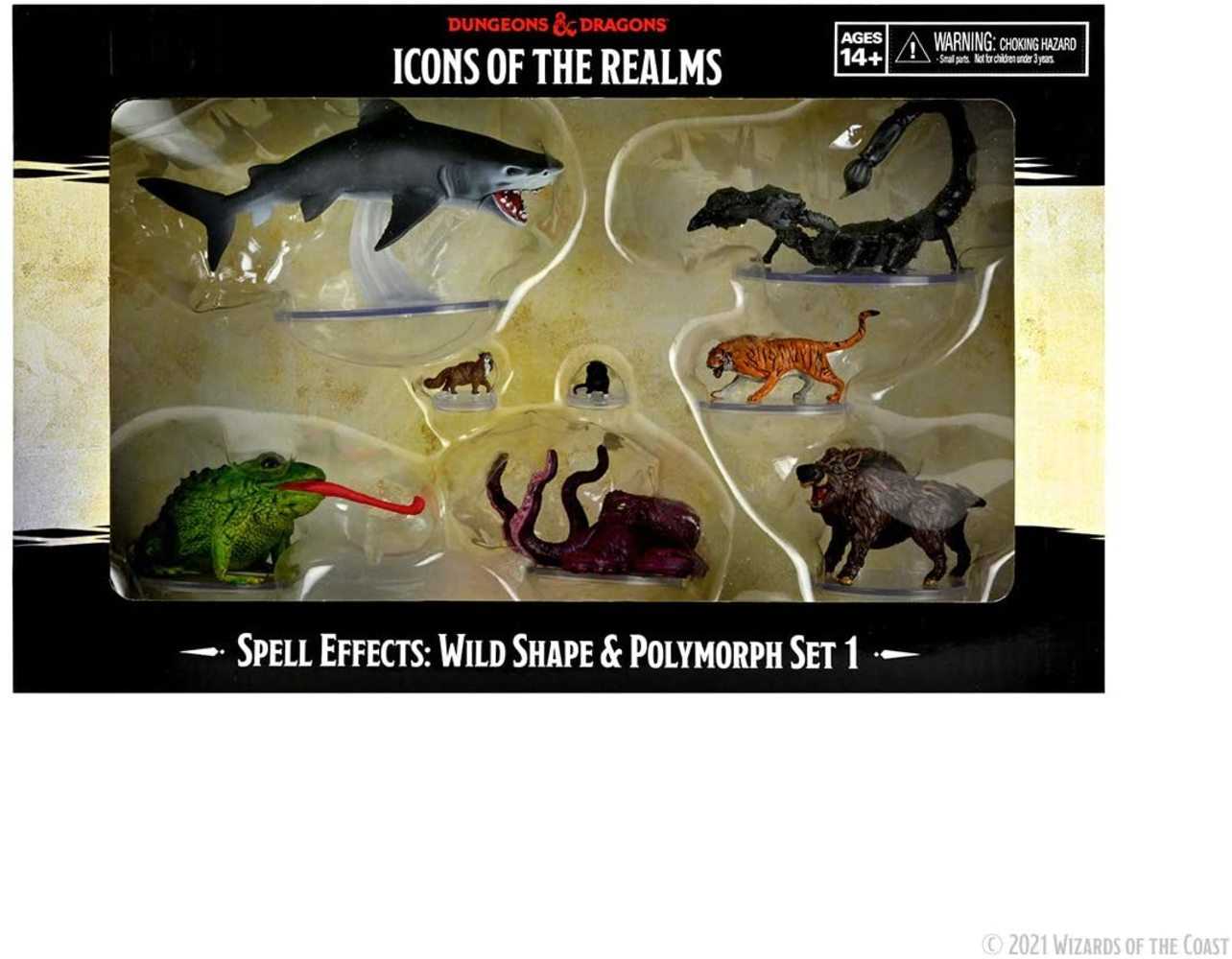 Dungeons & Dragons  Icons Realms Wild Shape & Polymorph Set 1 