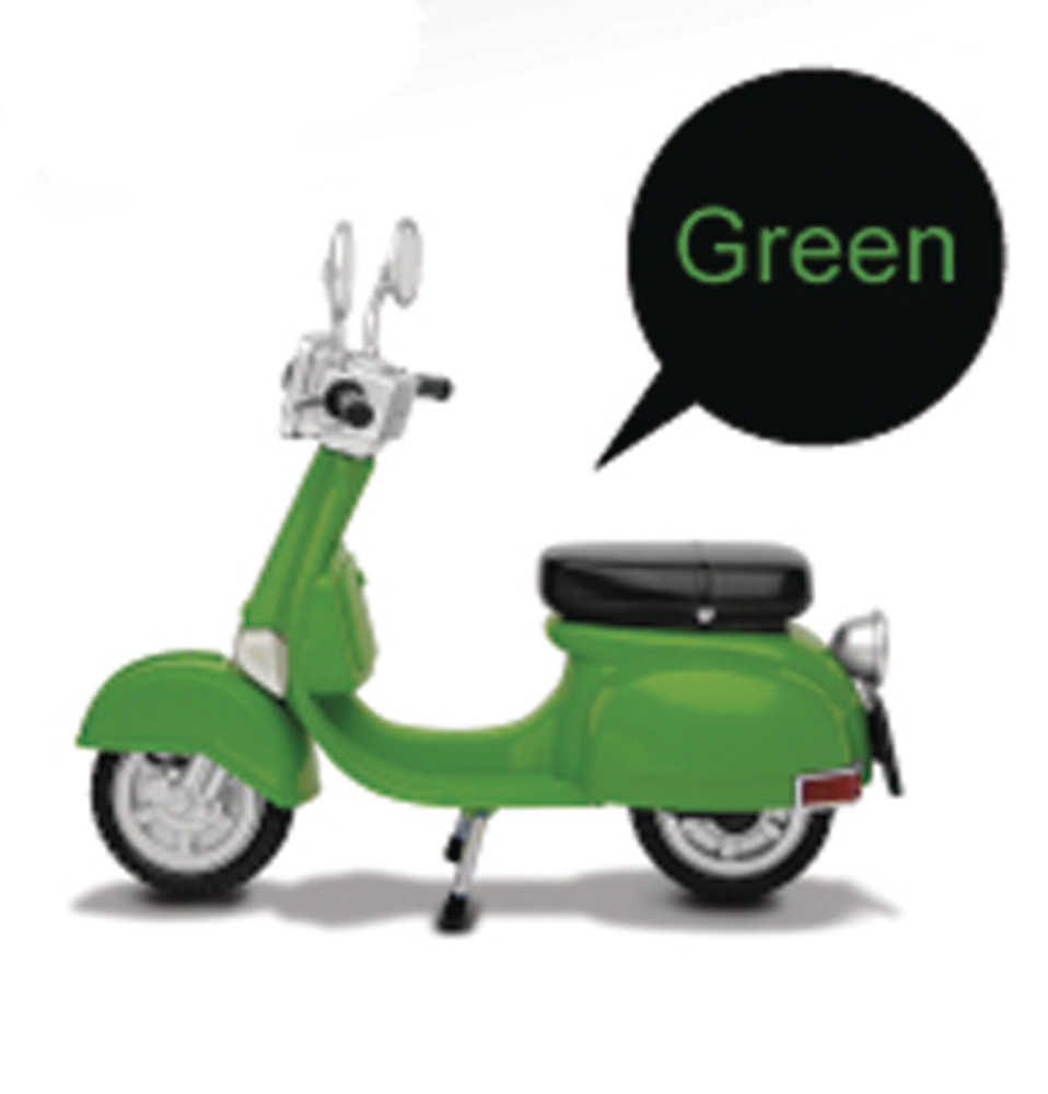 Eaa A03 G Motorbike Classic Style Figure Acc Green Ver 