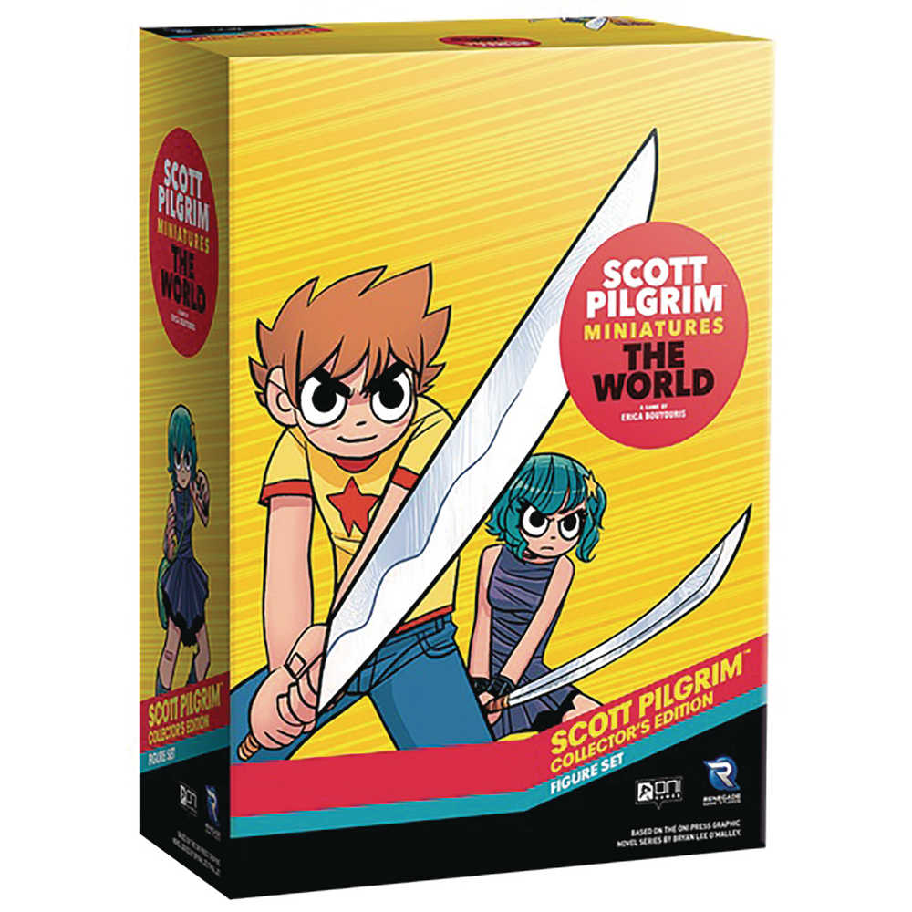 Scott Pilgrim Minis Board Game 