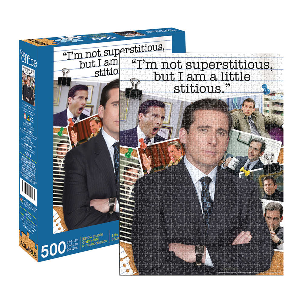 Aquarius The Office Michael Scott Quote 500 Pc Puzzle 