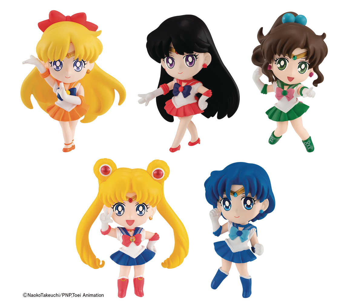 Pretty Guard Sailor Moon Chibi Masters PVC Mini Figure 12 Pc Ds