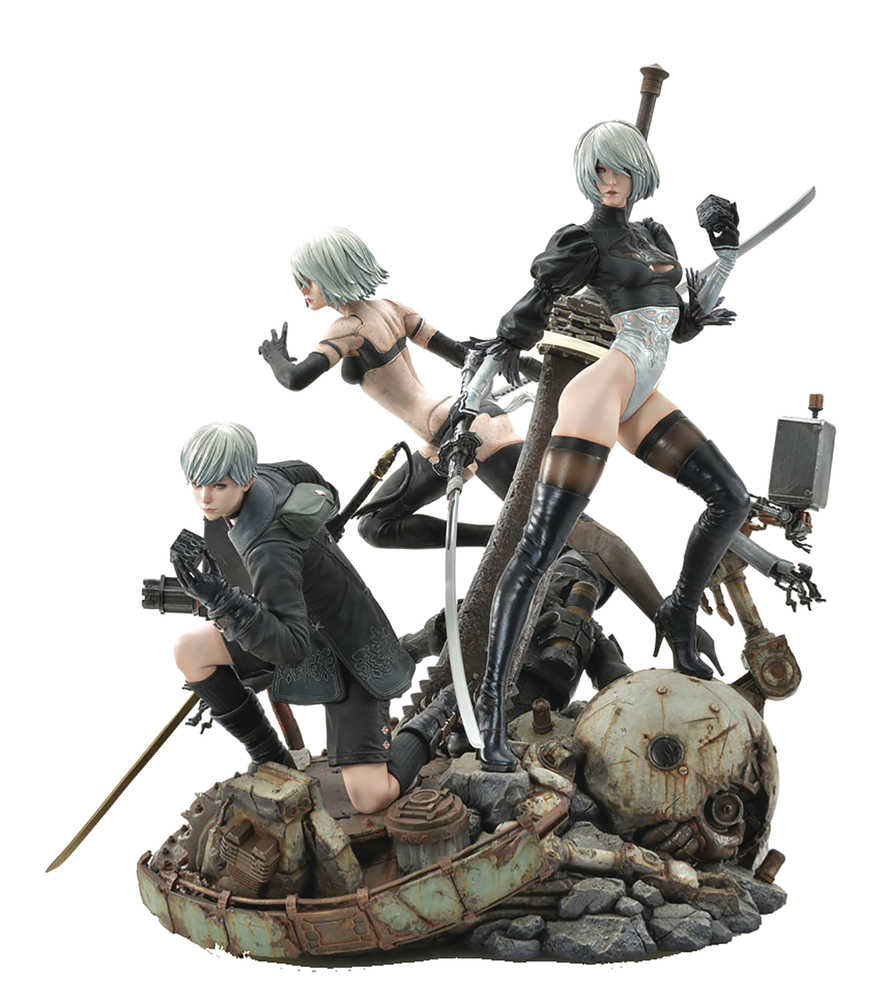 Nier Automata Masterline 1/4 Scale Polystone Statue Deluxe Ver