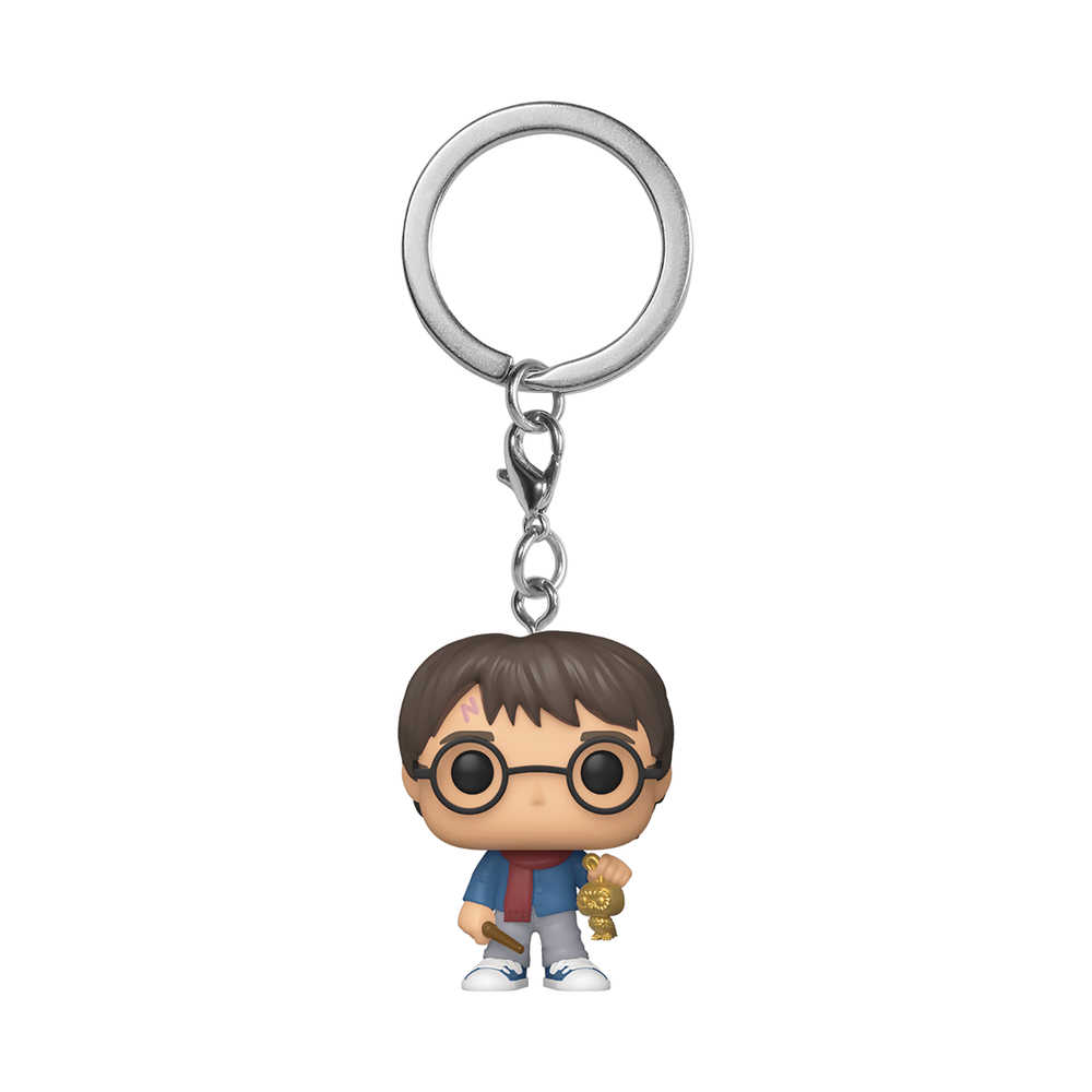 Pocket Pop Harry Potter Holiday Harry Keychain 