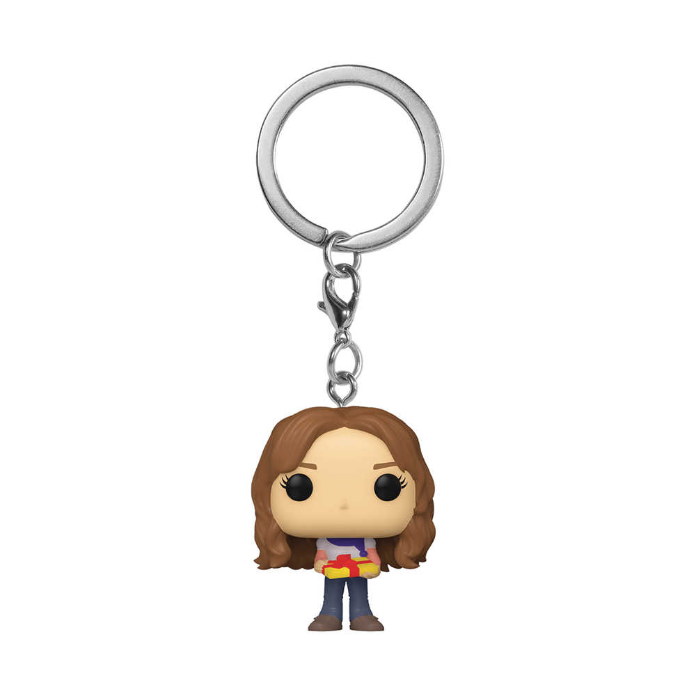 Pocket Pop Harry Potter Holiday Hermione Keychain 