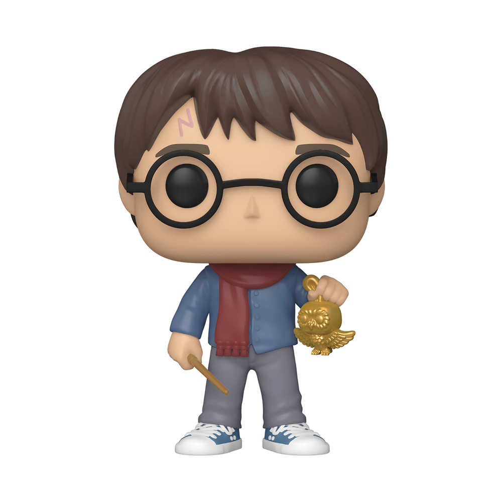 Pop Disney Hp Holiday Harry Vinyl Figure 