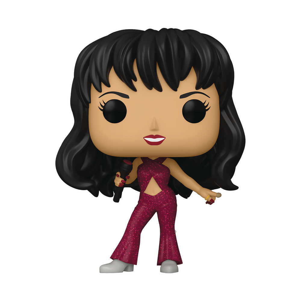Pop Rocks Selena Burgundy Outfit Vinyl Figure 