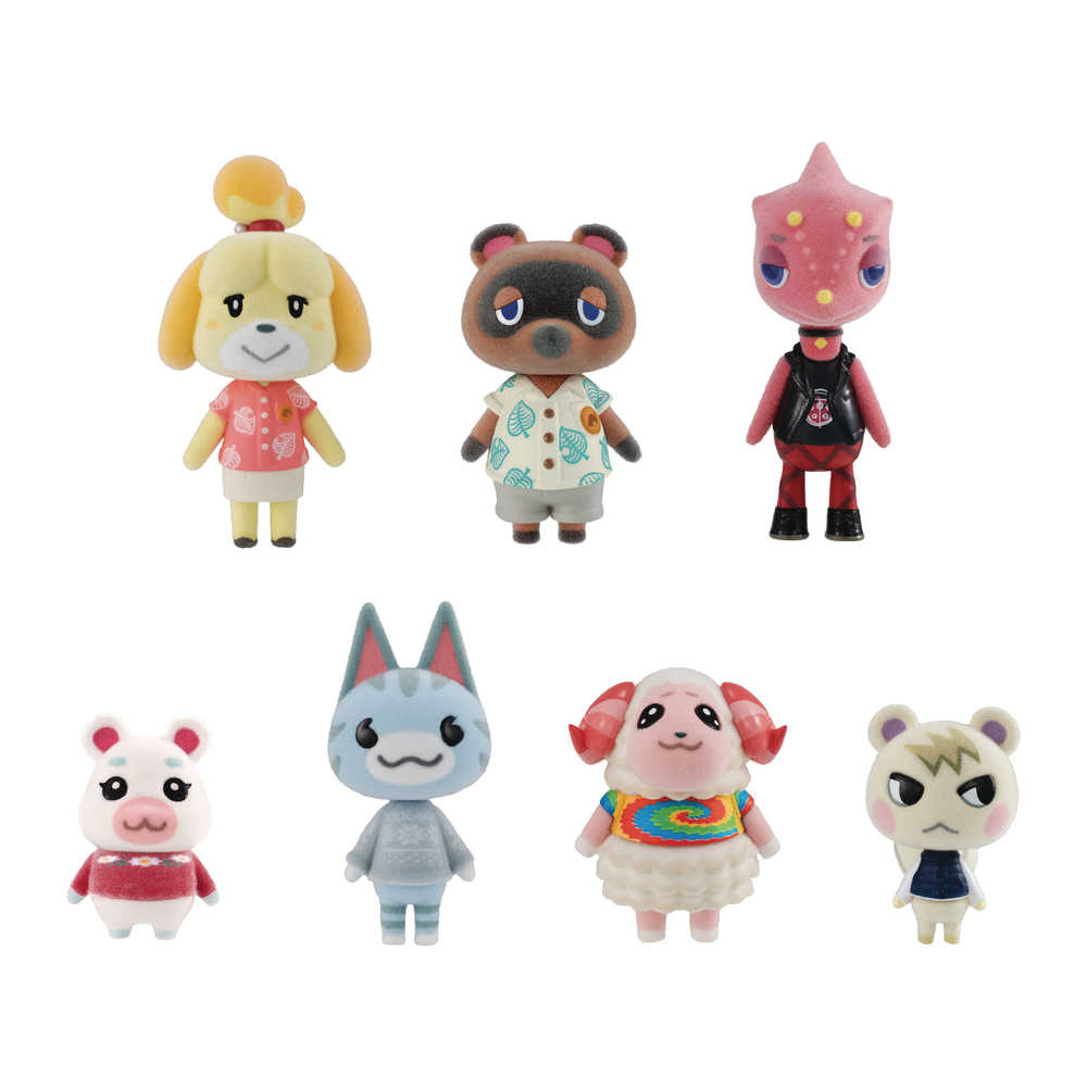 Animal Crossing New Horizons Villager Collector's 8 Pc Mini Figure Assortment