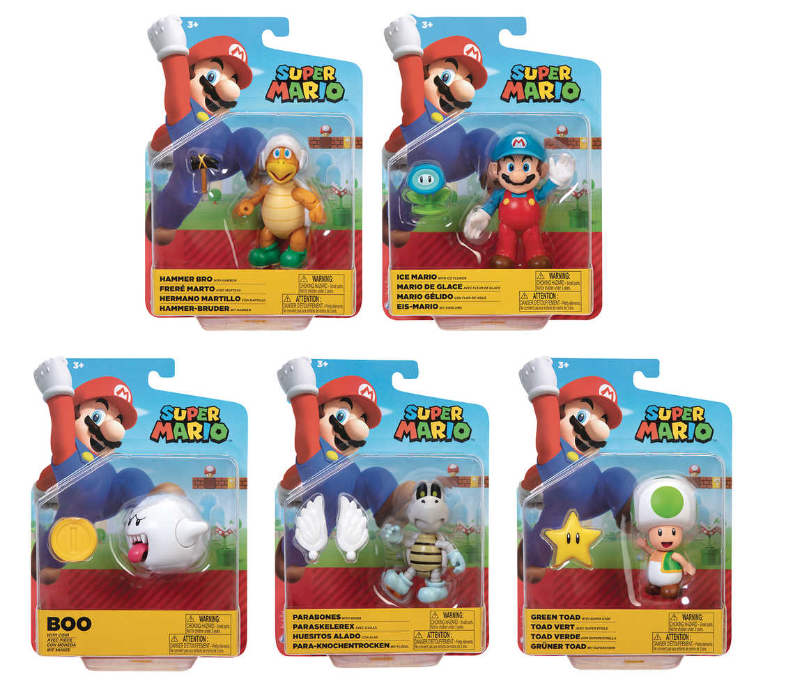 World Of Nintendo 4 In Action Figure Assortment Wv23  