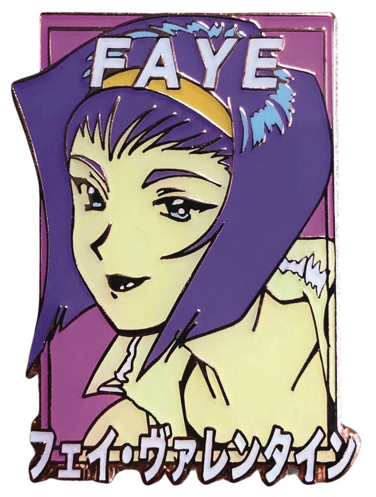 Cowboy Bebop Faye Pastel Series Pin 