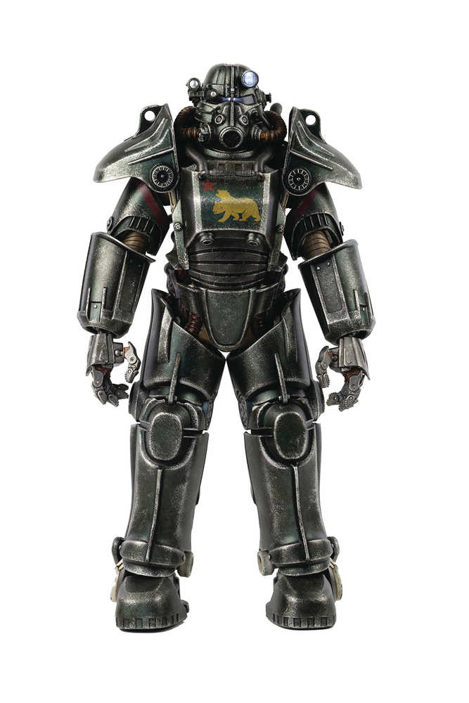 Fallout T 45 Ncr Salvaged Power Armor 1/6 Scale Figure 